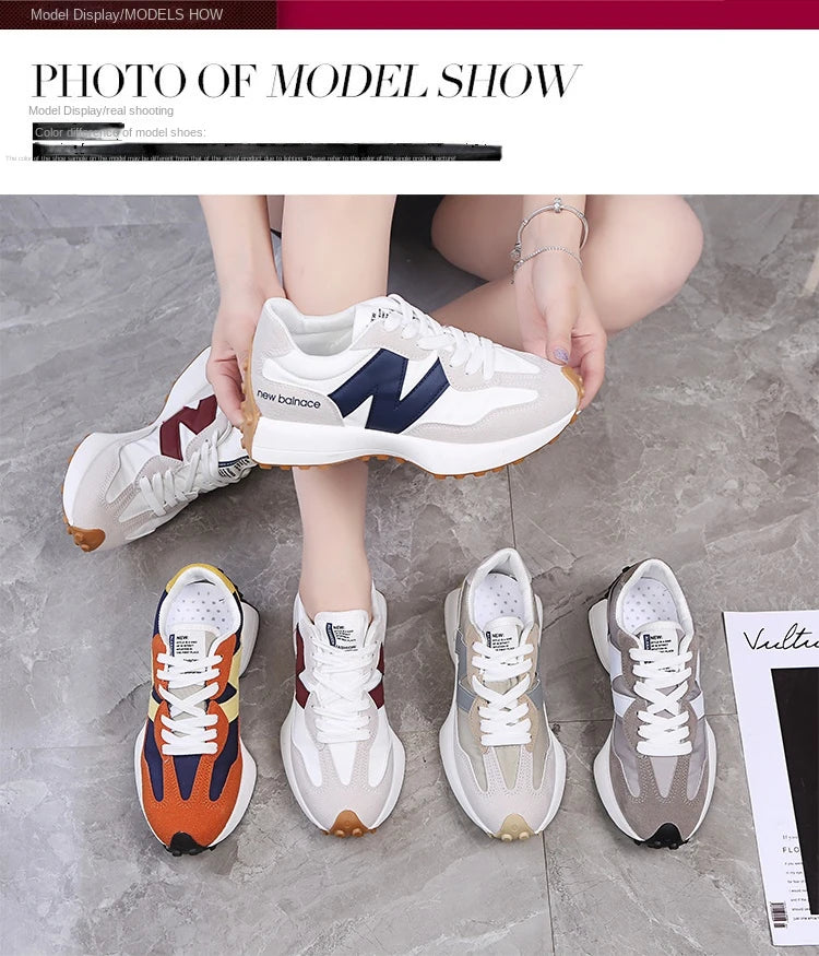 2026 New Women Casual Shoes Fashion Breathable Walking Flat Shoes Sneakers Women 2025 Gym Vulcanized Shoes White Female Footwear