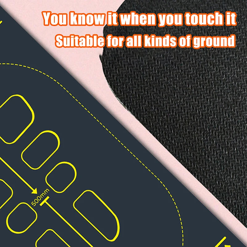 Tapis de yoga pour hommes et femmes, antidérapant et amortissant, idéal pour le Pilates à domicile et les exercices au sol.