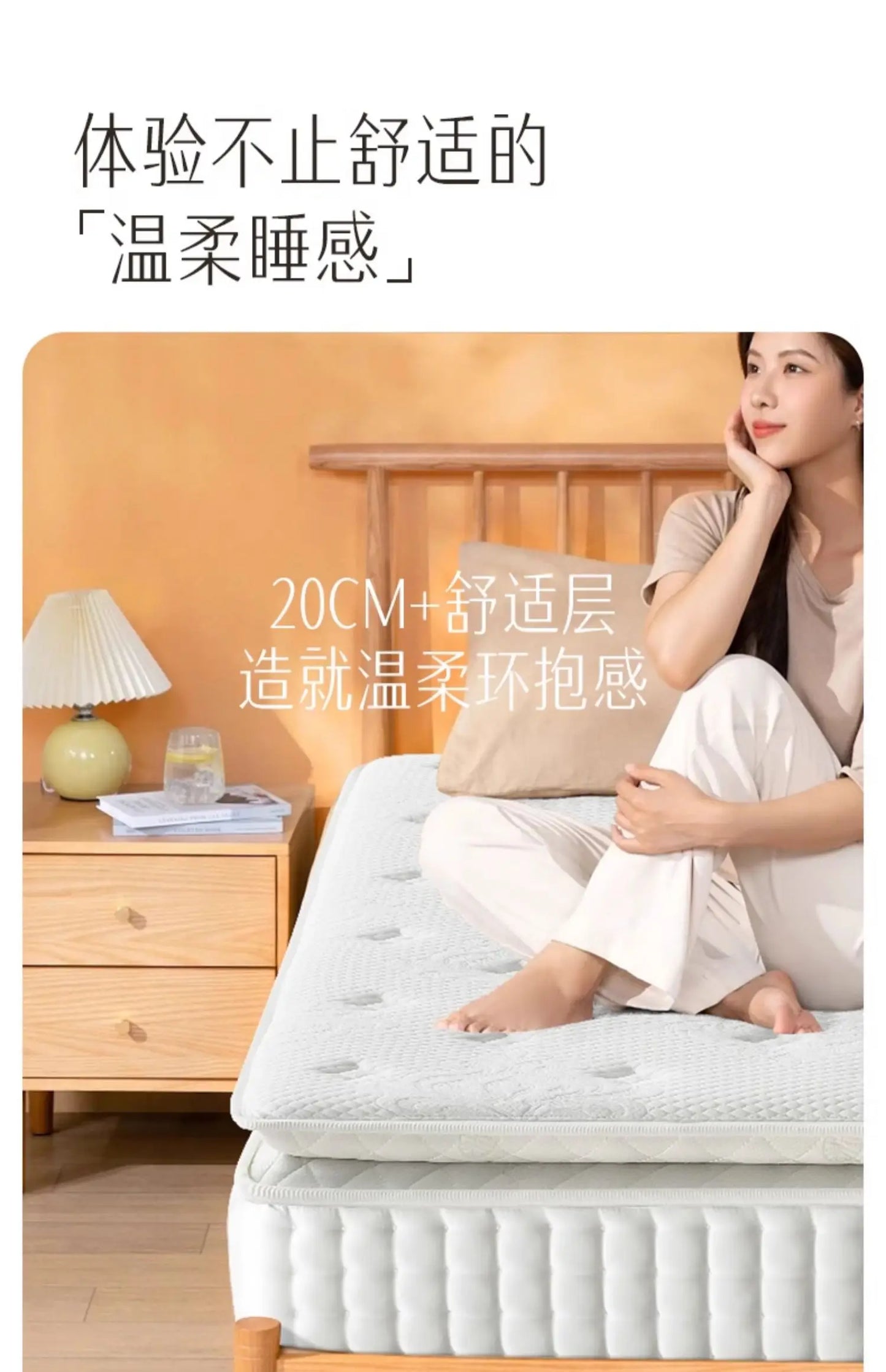 Bedroom Furniture 120x200 150x200 180x200 200x220 Cm Deluxe Roll Packaging Mattress King Size Mattresses Topper Bed Mattresses