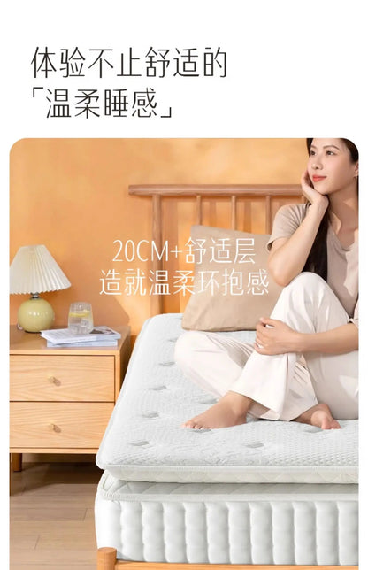 Bedroom Furniture 120x200 150x200 180x200 200x220 Cm Deluxe Roll Packaging Mattress King Size Mattresses Topper Bed Mattresses