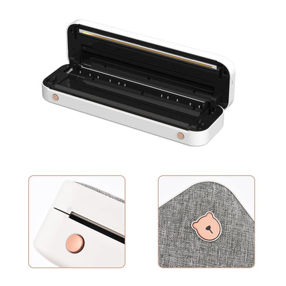 PeriPage A40 A4 Paper Printer Direct Thermal Transfer Wirless Mobile Photo Printer USB BT Connection For 2''/3''/4'' Paper Width