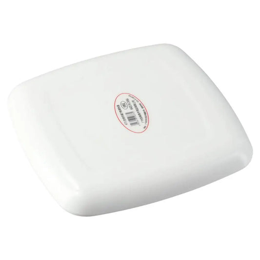 7-Will Square Paint Palette,White Ceramic Artist Paint Palette for Watercolor Painting, Palette Oil Painting