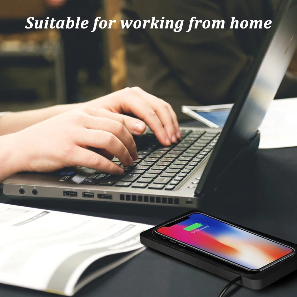 Wireless Charger Can Cut 15W Intelligent Automatic Sensing Suitable For Android, Huawei Fast Charging, Car Home Charger