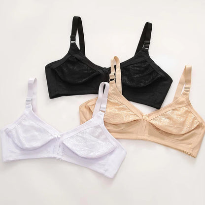 Ruralbras Sexy Women's Bras Wireless Full Coverage D/E/F for Plus Size Non Padded Comfort Soft Bra Minimizer Top Female Lingerie