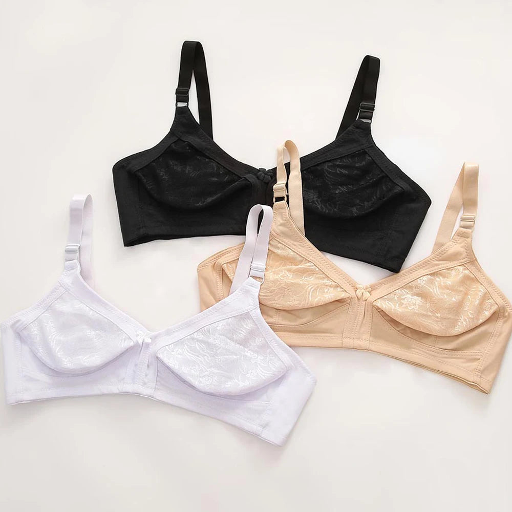 Ruralbras Sexy Women's Bras Wireless Full Coverage D/E/F for Plus Size Non Padded Comfort Soft Bra Minimizer Top Female Lingerie