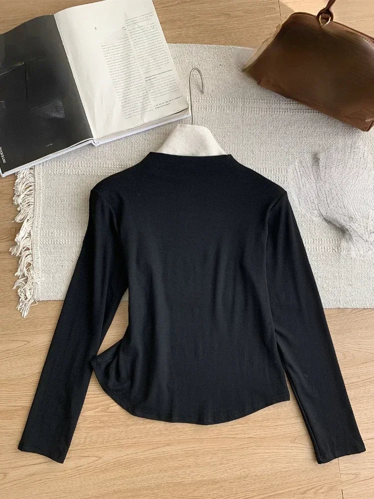 French Vintage Casual 2 Piece Dress Set Women Slim Bodycon Blouse + Office Lady Elegant Sweet Mini Dress Korean 2024 Autumn