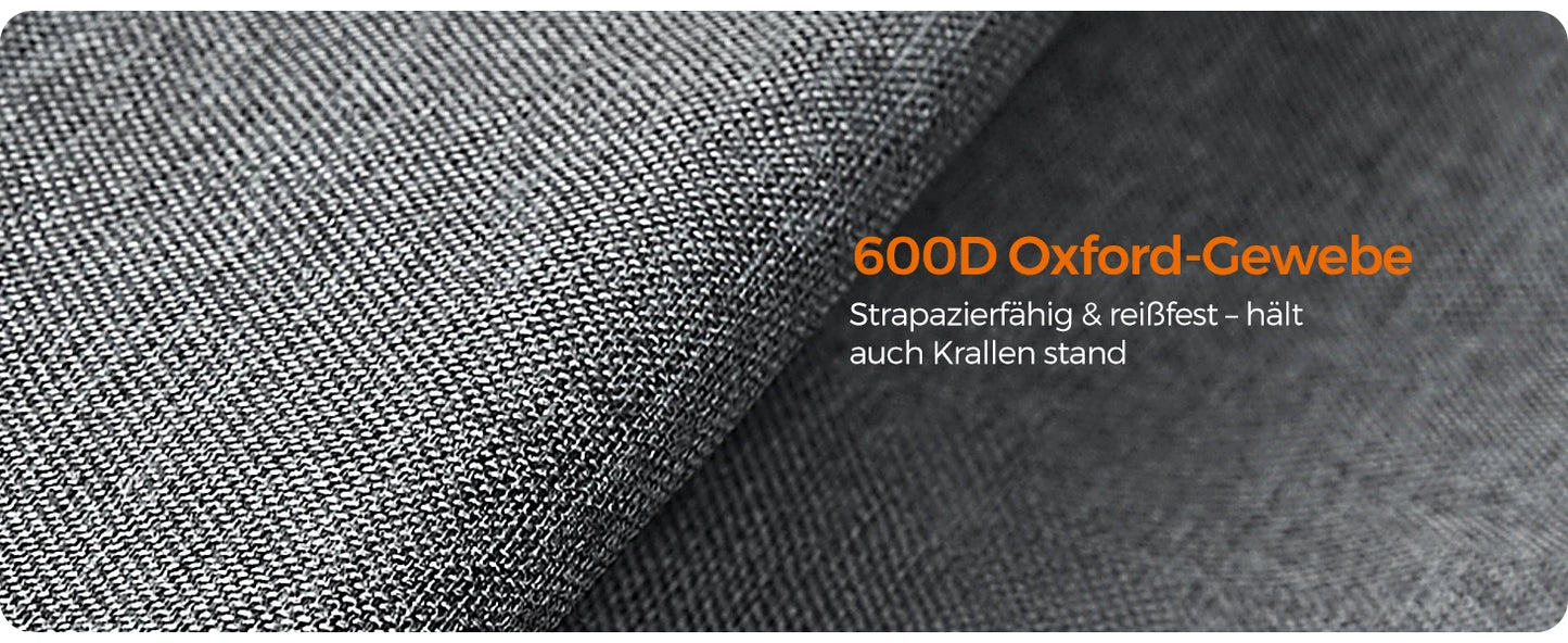 FEANDREA animal transport box, M/L puppy spout, robust construction with side bag