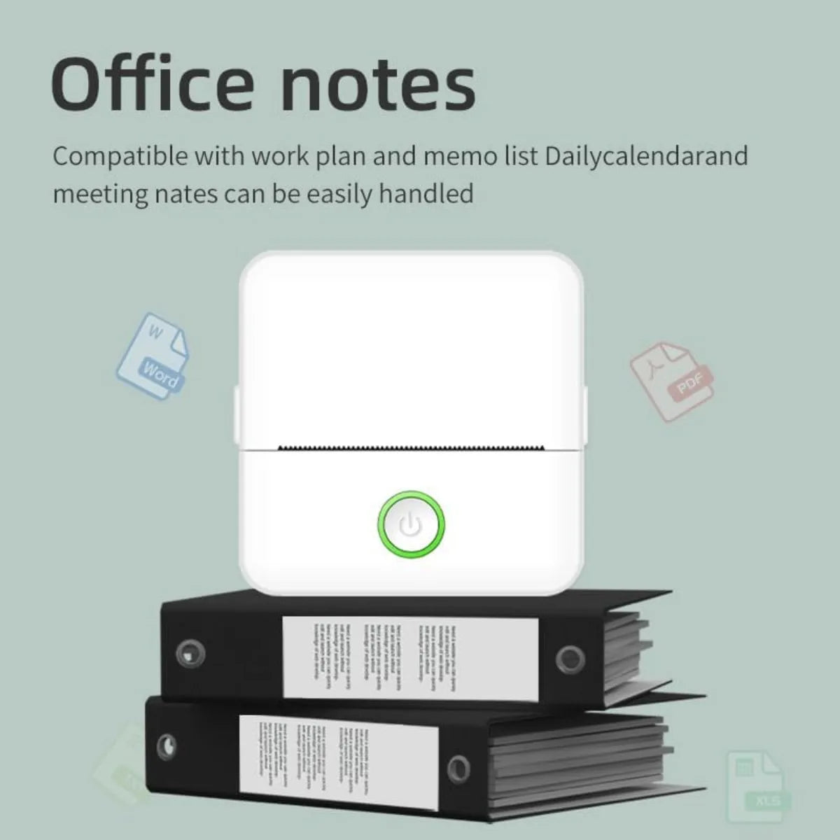 X6 Mini Pocket Sticker Printer Bluetooth Wireless Connection Portable Sticker Maker for Learning Note Journal DIY Work and Photo