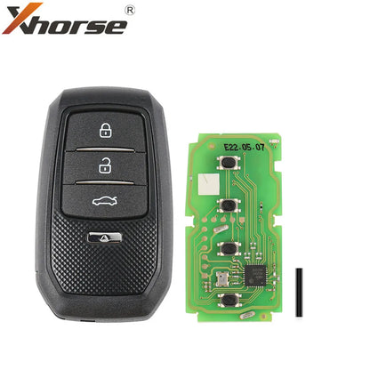1 pièce Xhorse XSTO01EN FENG.T pour clé intelligente Toyota XM38 avec support de coque 4D 8A 4A