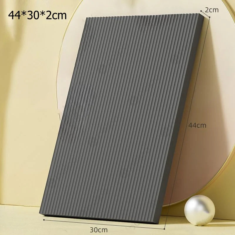 Tapis de yoga épais antidérapant, tapis de gymnastique, tapis d'entraînement antidérapant pour la maison, roue abdominale, coudières, renforcement musculaire du tronc