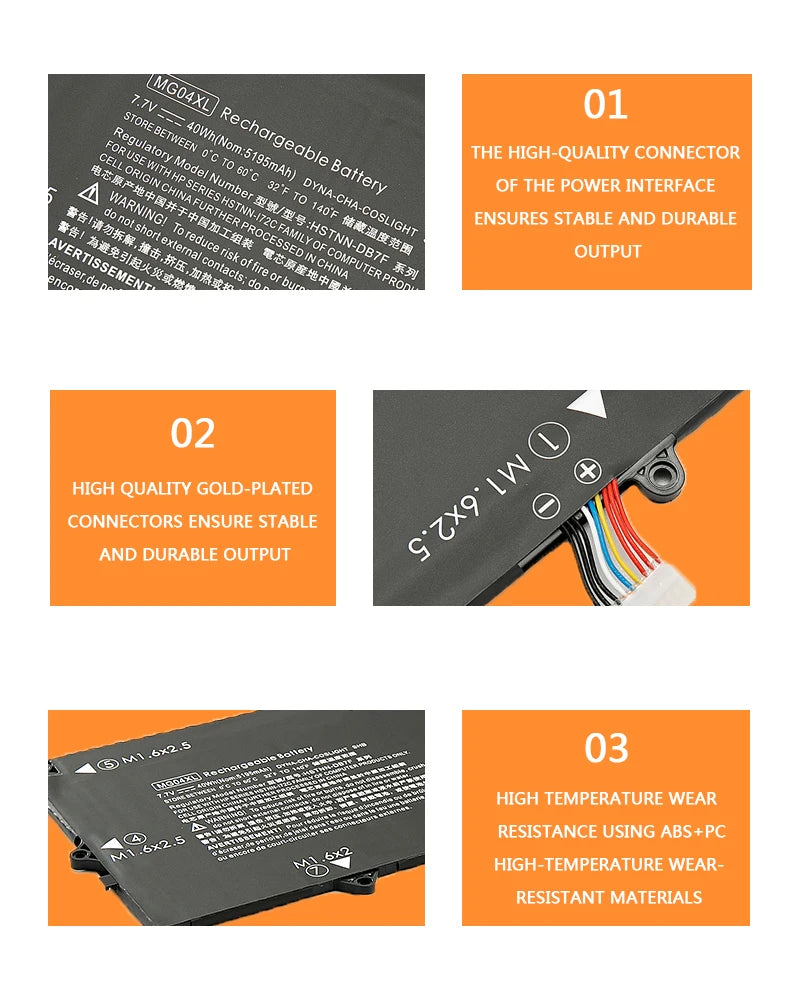 MG04XL MG04 remplacement da batBR 138 For Hp Elite X2 1012 G1 série ordinateur portable 812060-2B1 812060-2C1 812205 HSTNN-DB7F