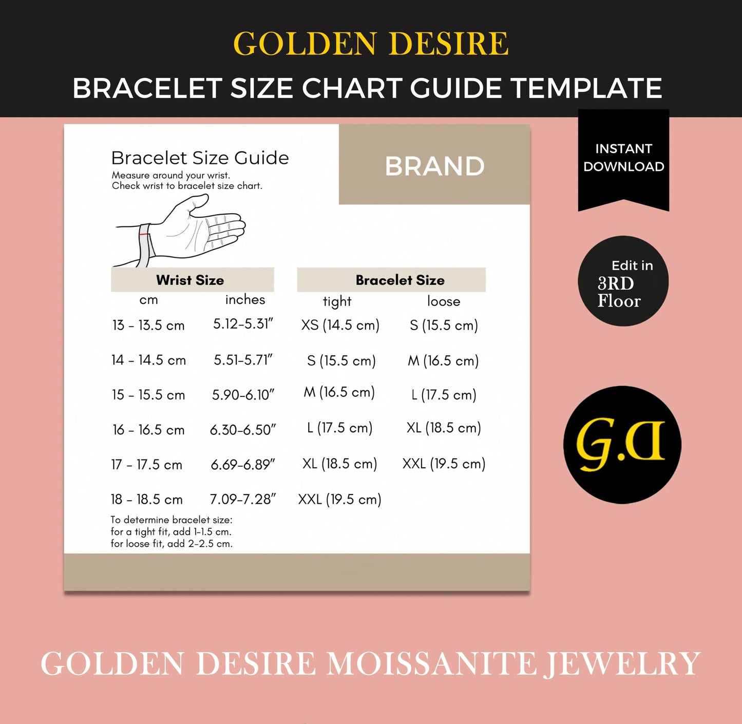 Bracelet tennis hexagonal en argent sterling 925 plaqué or 14 carats et moissanite, pour femme. Bijou géométrique scintillant aux couleurs chatoyantes. Idée cadeau.