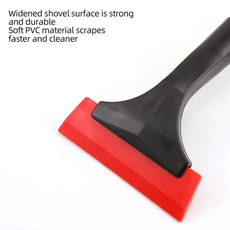 Grattoir à glace extensible en aluminium, brosse à neige pour pare-brise de voiture, pelle à neige télescopique extra-longue