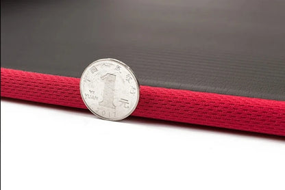 Tapis de yoga extra épais de 10 mm pour débutants, antidérapants, pour la salle de sport, le fitness, le Pilates et la méditation, et pour l'entraînement à domicile.