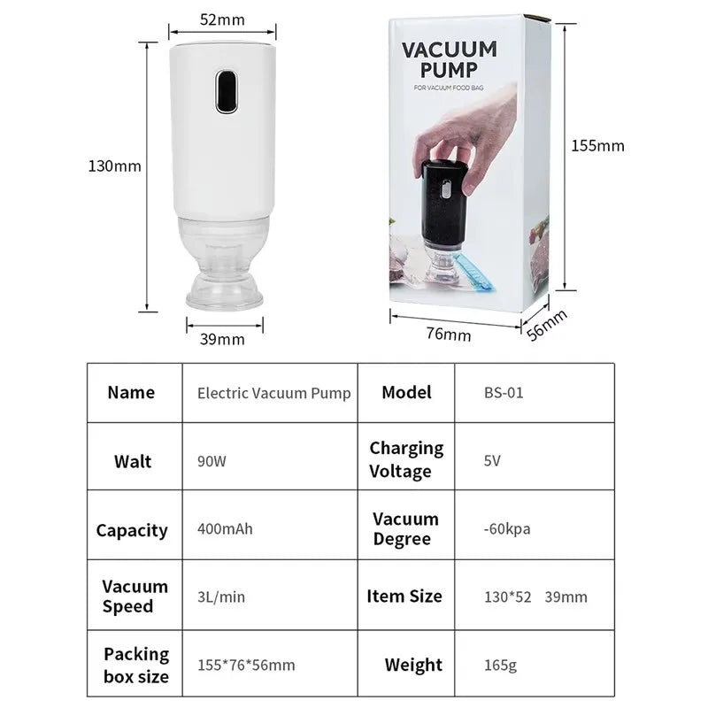 PLA ABS TPU PETG For Filament Vacuum Bag and Handle Air Pump 3D Printer Filaments Storage Bag Dryer Keep 3D Printing Accessories