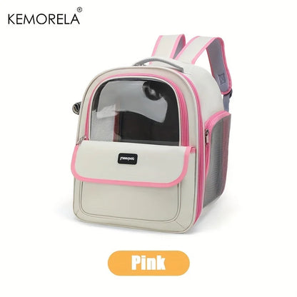 Pet Backpack for Cats And Dogs Large Outdoor Transparent Capsule Breathable Carrying Bag Pet Supplies