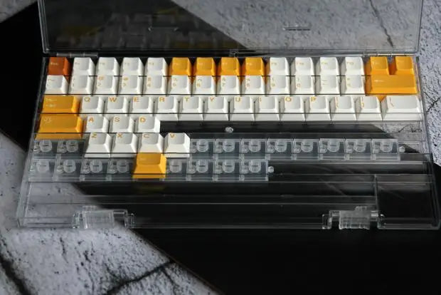 Keycaps Organizing Storage Tray PC Keycaps Container PC Material Keycaps Storage Box