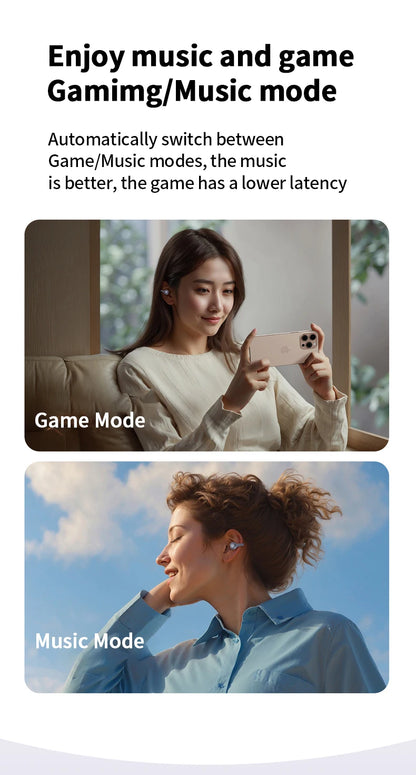 New Sport Earclip Wireless Headphone Bluetooth Earphone audífonos bluetooth inalámbrico Gaming LED Display for xiaomi huawei