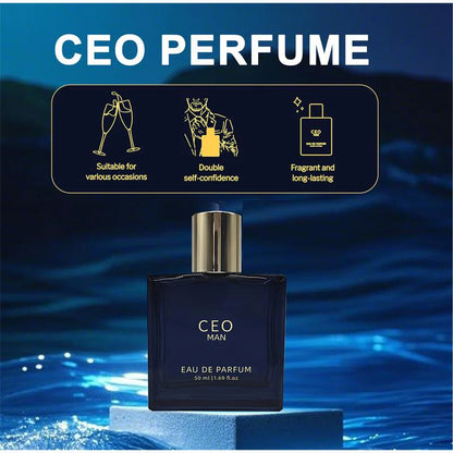Classic High-end Men's Perfume  Men's Lasting Scent Couples Date Eau De Parfum Exudes Captivating Charm Fresh Sandalwood Vanilla