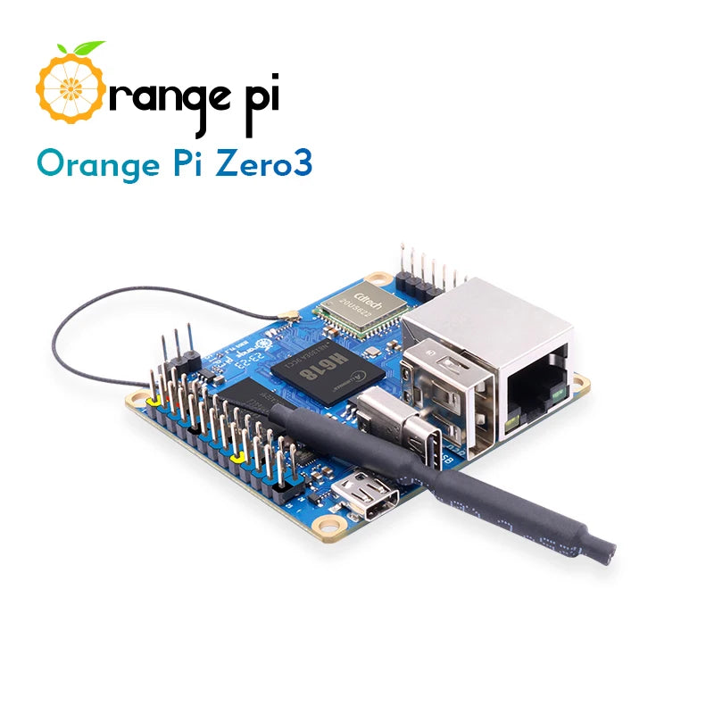 Orange Pi Zero3 1GB LPDDR4 RAM Allwinner H618 Developmetn Board SBC