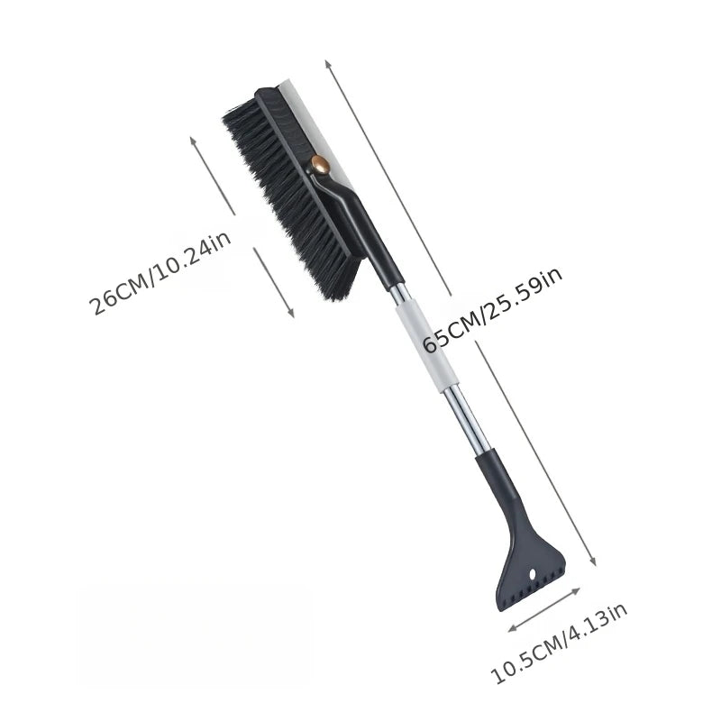 Grattoir à glace pour voiture, brise-glace pour pare-brise, brosse à vitres à nettoyage rapide, outil de déneigement pour vitres de voiture, pelle à neige pour l'hiver