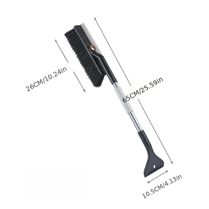Grattoir à glace pour voiture, brise-glace pour pare-brise, brosse à vitres à nettoyage rapide, outil de déneigement pour vitres de voiture, pelle à neige pour l'hiver