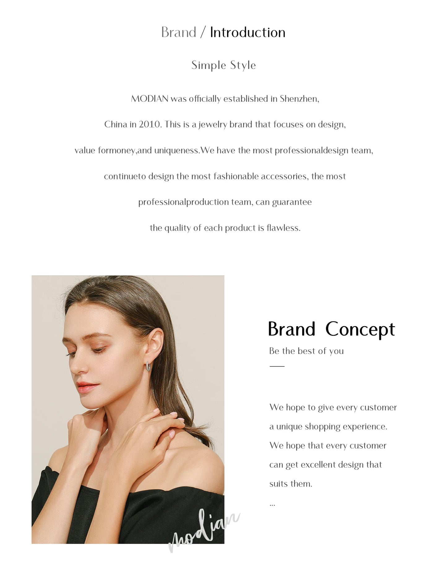 Boucles d'oreilles MODIAN en argent sterling 925, ornées de moissanites en forme de cœur et disponibles en 3 tailles. Bijoux fins et tendance pour femmes.