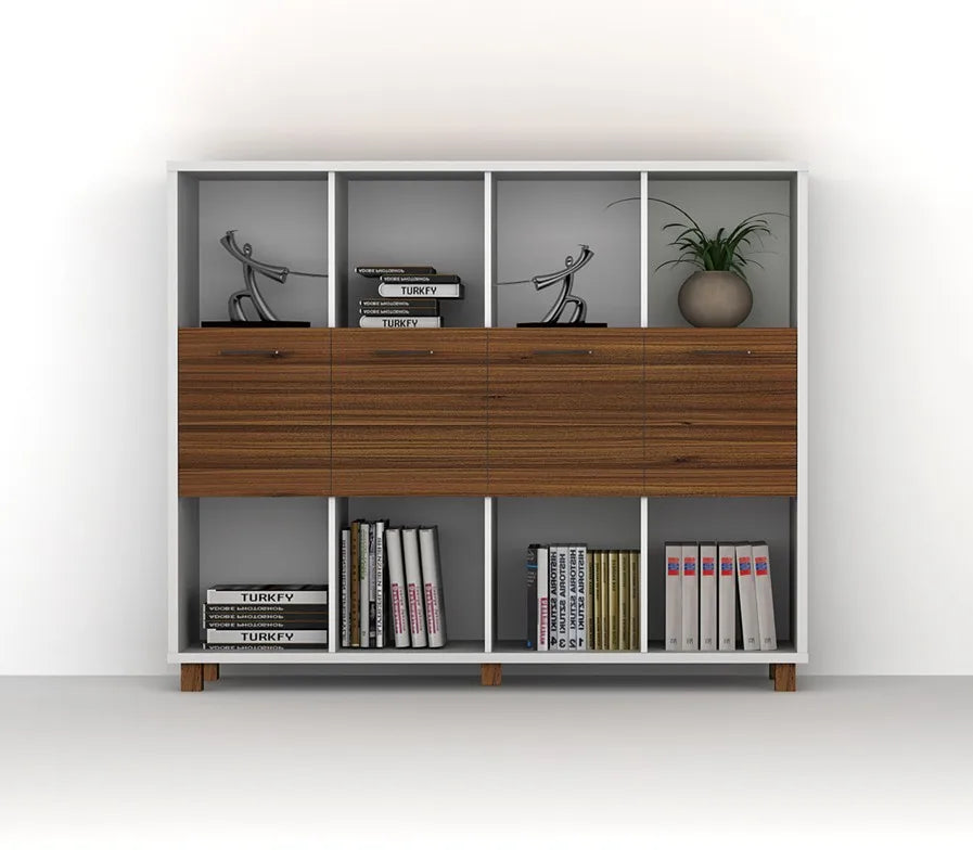 Low Storage Cabinet With Drawers