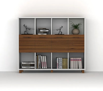 Low Storage Cabinet With Drawers