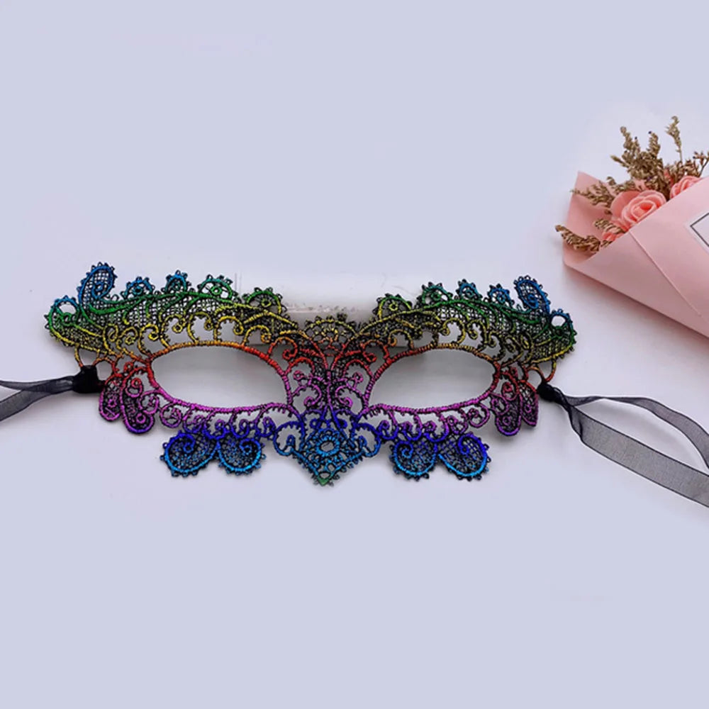Masque d'Halloween sexy en dentelle et velours, masque de soirée, de bal et de déguisement unisexe, cadeau d'Halloween, masque noir pour les yeux, cosplay