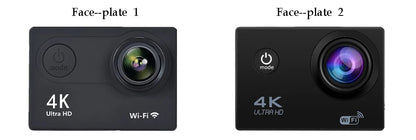Ultra HD 4K Action Camera H9R WiFi 12MP 2" LCD 30M  Waterproof 170D Remote Control Helmet Bicycle Video Camera Outdoor Sport Cam