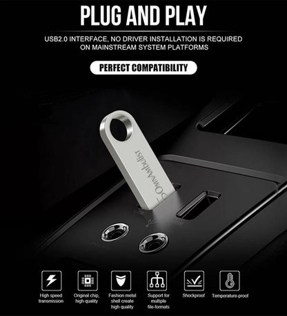 SomnAmbulist Pen Drive 32GB 64GB 128GB High Speed USB2.0 for PC Mobile Mini Pen Drive 16GB 32GB USB Flash Drive 64GB 8GB 4GB