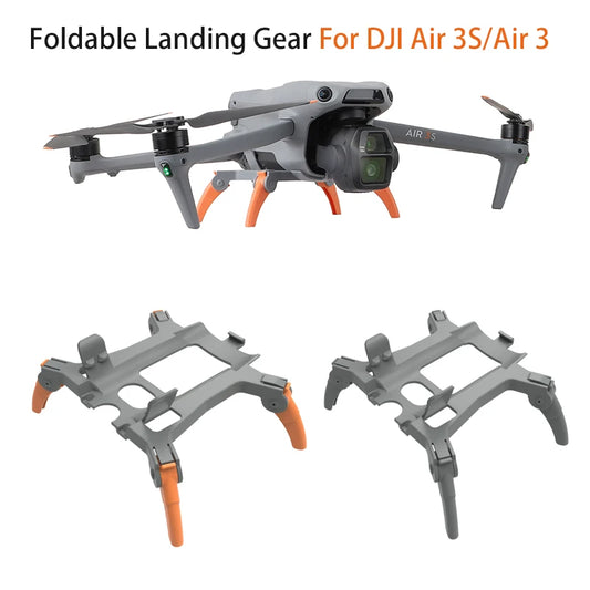 Foldable Landing Gear For DJI Air 3S/Air 3 Height Increasing Leg Extension Protector For DJI Air 3S/Air 3 Drone Accessories