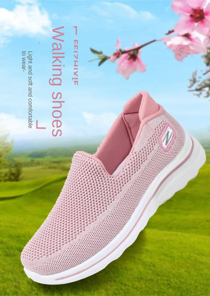 Women's Shoes 2025 Casual Sneakers Breathable Chunky Sole Free Shipping Summer Women's Shoes