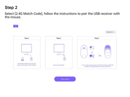 Rapoo MT760 Rechargeable Multi-mode Wireless Mouse Ergonomic 3200 DPI Easy-Switch Up to 4 Devices Bluetooth Mouse Office Mice