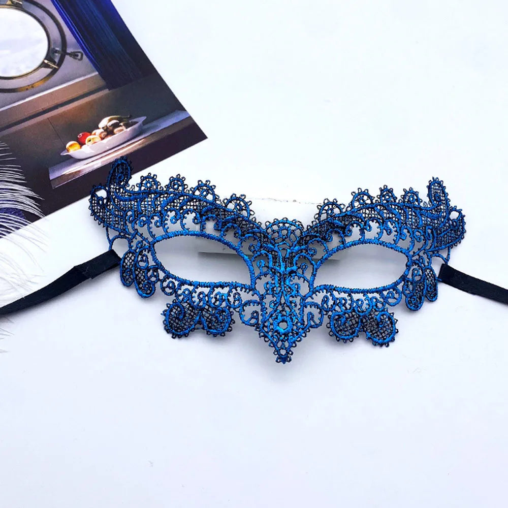 Masque d'Halloween sexy en dentelle et velours, masque de soirée, de bal et de déguisement unisexe, cadeau d'Halloween, masque noir pour les yeux, cosplay