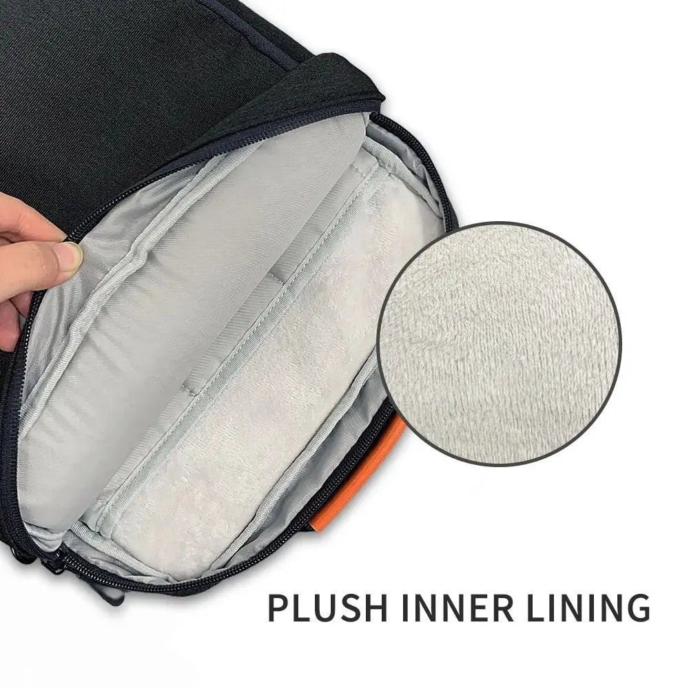 Universal 11/13.3inch Tablet Sleeve Bag Large Capacity Shockproof Laptop Shoulder Bag Waterproof Multilayer Tablet Storage Bag