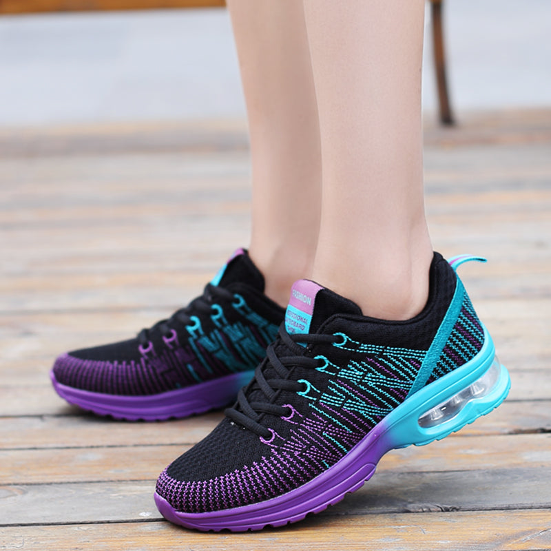 Women Sports Shoes Outdoor High Quality Running Shoes Breathable Athletics Casual Sneaker Ladies Non-slip Sport Walking Shoes