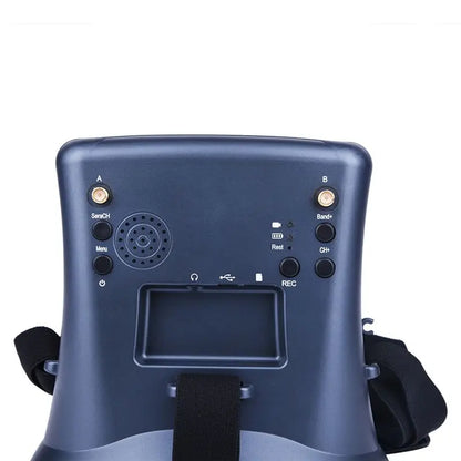 008D FPV Goggle 5.8GHz 40Ch Receiver with DVR 3.7V/2000MAh Battery 4.3 Inch HD LCD 16: 9 for Racing Drone BWhoop Drone-ABWO