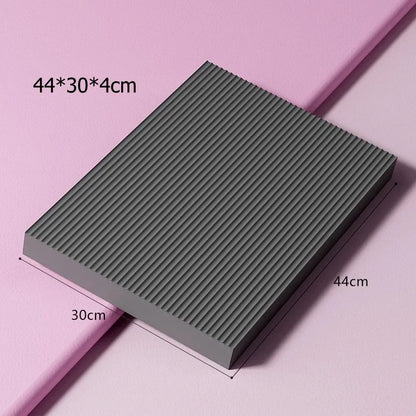 Tapis de yoga épais antidérapant, tapis de gymnastique, tapis d'entraînement antidérapant pour la maison, roue abdominale, coudières, renforcement musculaire du tronc