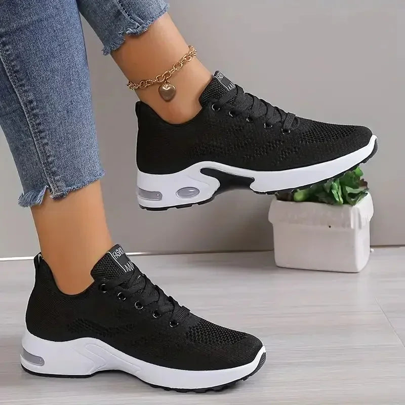 Women's Casual Sneaker Mesh Lightweight Casual Platform Sports Shoes 2025 Comfortable Daily Walking Outdoor Luxury Women's Shoes