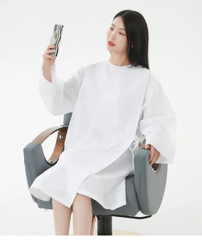 Hairdresser Robe Hair Salon Smock Hair Cutting Gown Hairdressing Cloth Barber Shop Cloaks Hair Dye Clothes Hairstylist Apron