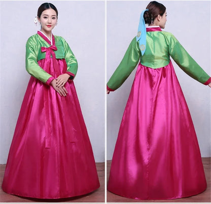 Robe Hanbok pour femmes, mode coréenne, Costumes anciens, fête traditionnelle, palais asiatique, vêtements de spectacle Cosplay,