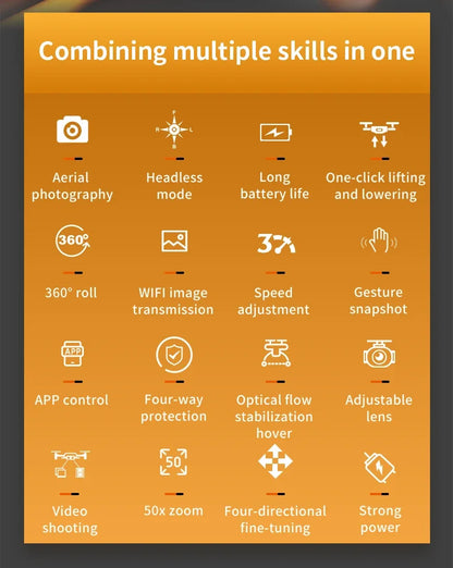 X228 Drone with VR Glasses 4K 2.4G WIFI Positioning Professional HD Aerial RC Plane HD Dual Camera Quadcopter Aerial Drones Toys