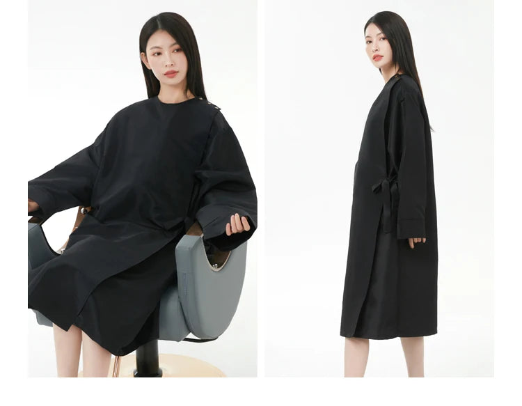 Hairdresser Robe Hair Salon Smock Hair Cutting Gown Hairdressing Cloth Barber Shop Cloaks Hair Dye Clothes Hairstylist Apron