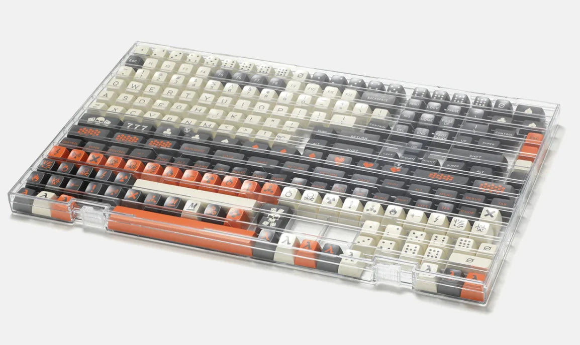 Keycaps Organizing Storage Tray PC Keycaps Container PC Material Keycaps Storage Box