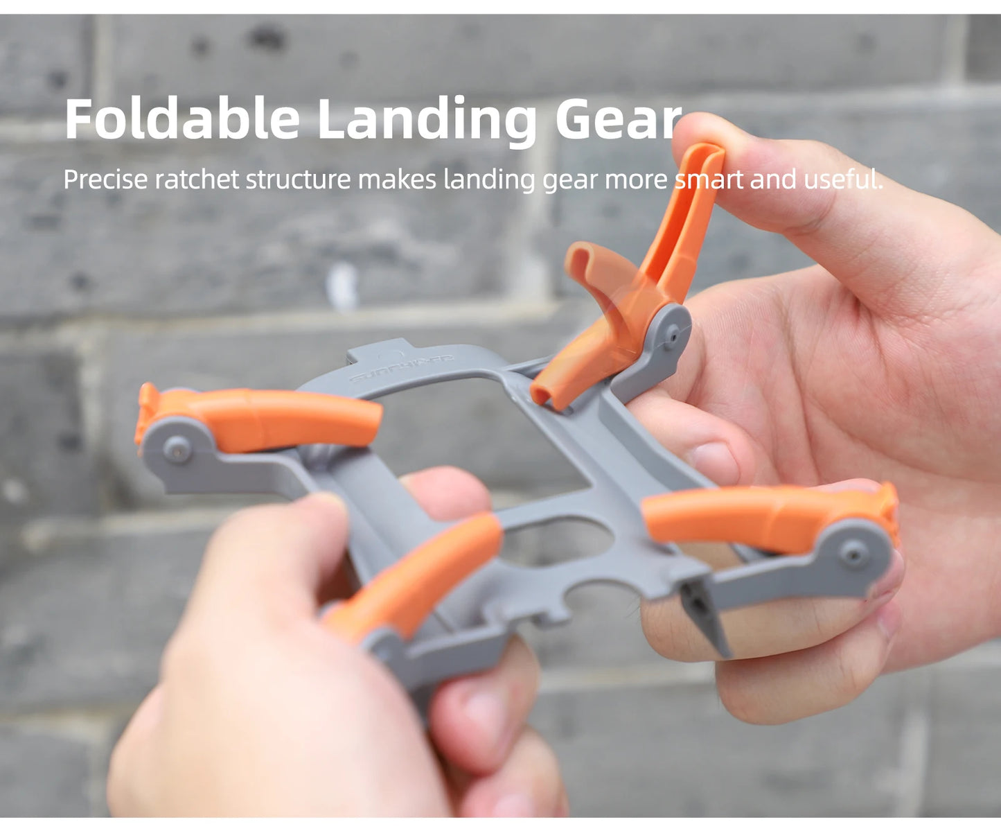 Foldable Extended 36mm Landing Gear Leg For DJI Air 3S Drone Accessories Splitting Tripod Training Kit for DJI Air 3