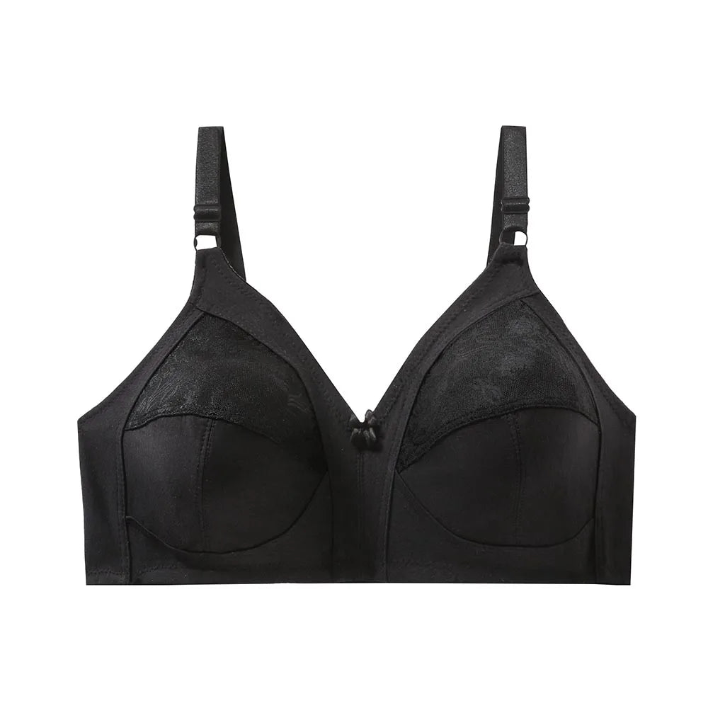 Ruralbras Sexy Women's Bras Wireless Full Coverage D/E/F for Plus Size Non Padded Comfort Soft Bra Minimizer Top Female Lingerie