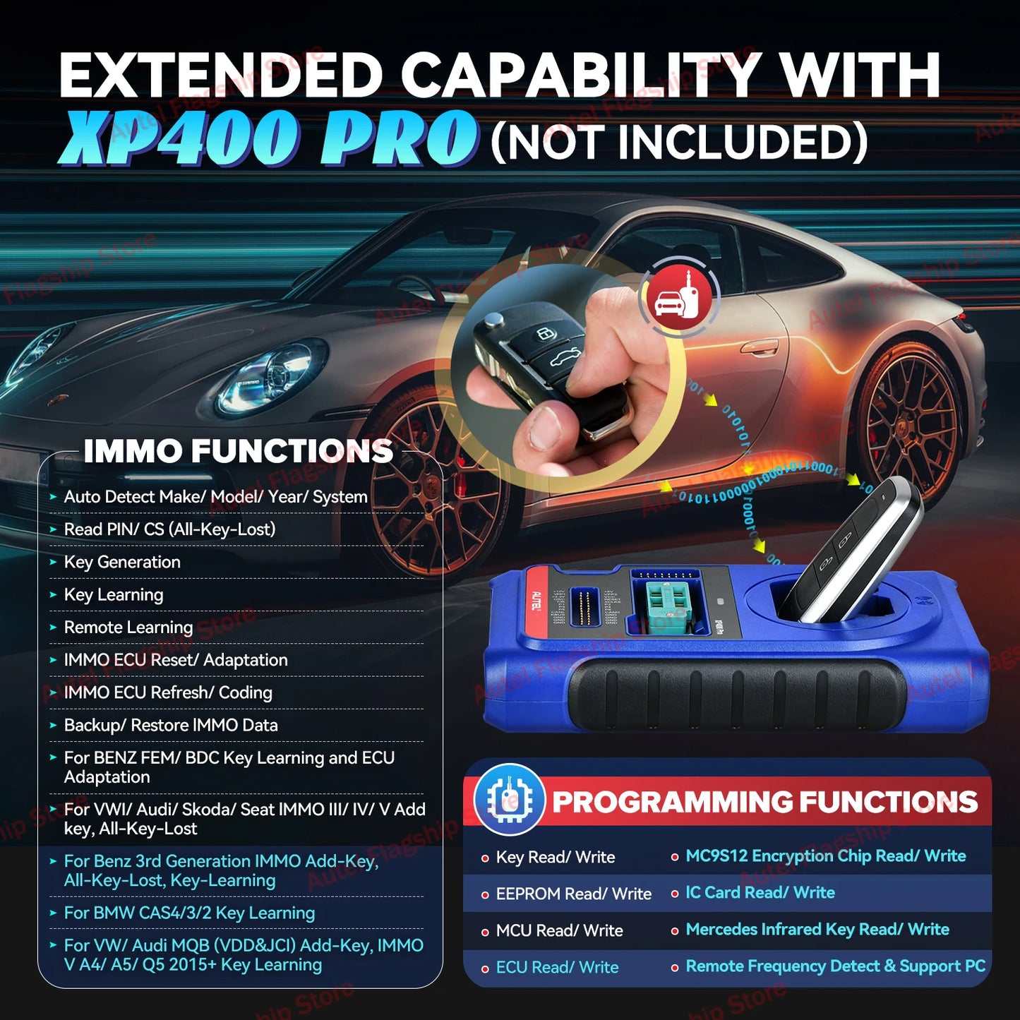 Autel MaxiIM IM508S IMMO Key Programming Diagnostic Tools Auto OBD2 Programmer Scanner All Systems 2 Years Free Update PK KM100