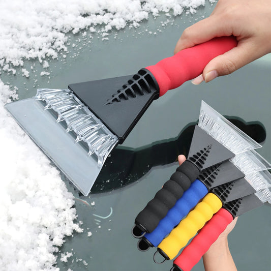 Grattoir à glace pour voiture, brise-glace pour pare-brise, brosses à vitres à nettoyage rapide, outil de déneigement, brosses à neige pour vitres de voiture en hiver, pelle